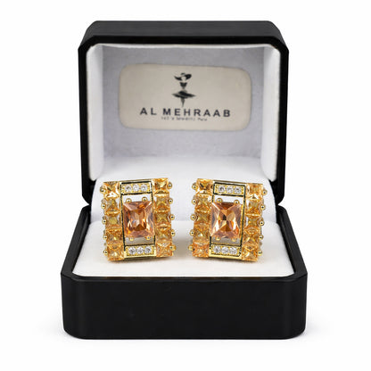 Al Mehraab Stainless Steel Elegant Minimalist Men Studs