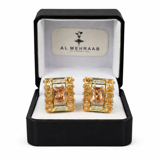 Al Mehraab Stainless Steel Elegant Minimalist Men Studs