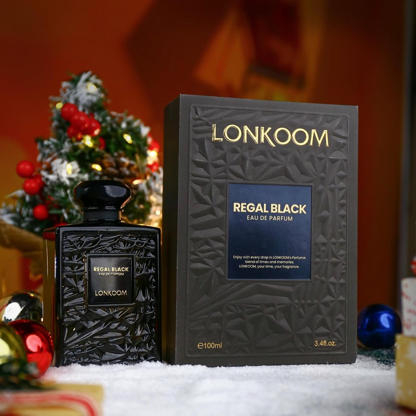 LONKOOM Regal Black Perfume for Men