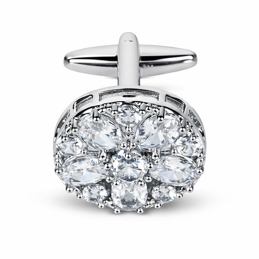 Al Mehraab Gold-Plated Luxury Signature Men Studs