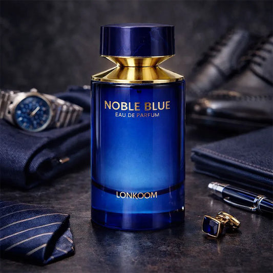 Noble Blue Eau de Parfum - Long-Lasting Fresh Aquatic Men's Fragrance