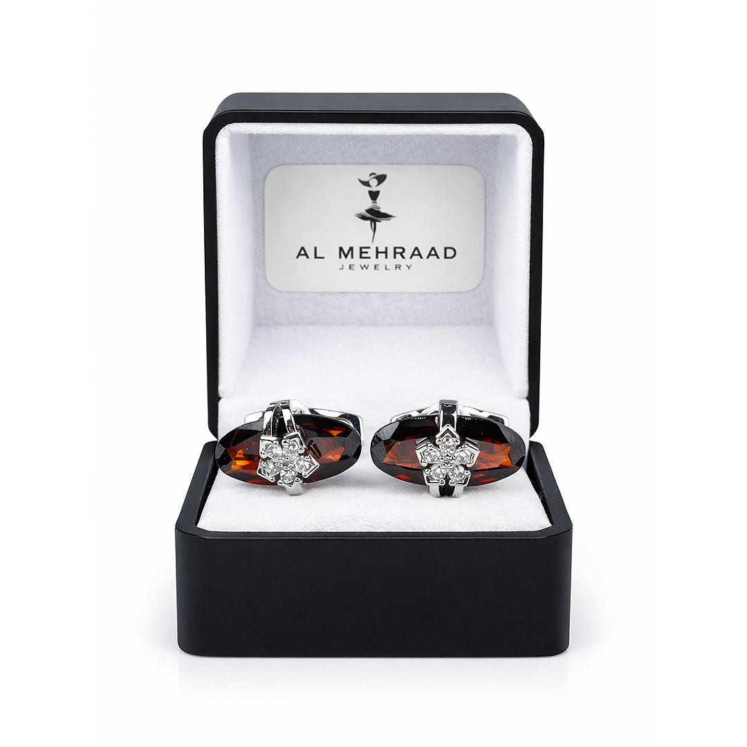 Al Mehraab Stainless Steel Classy Signature Men Studs