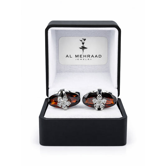 Al Mehraab Stainless Steel Classy Signature Men Studs