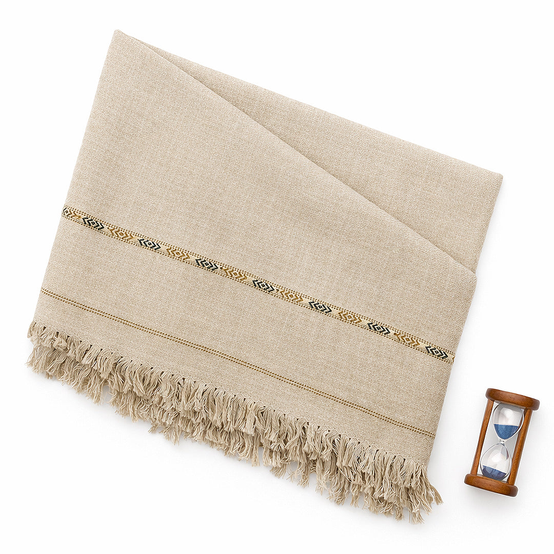 Akhnoor Dhussa Shawls for Men - Soft Woolen Texture
