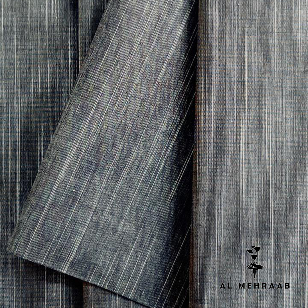 jubilee blue bird slub cotton hard finishing men fabric