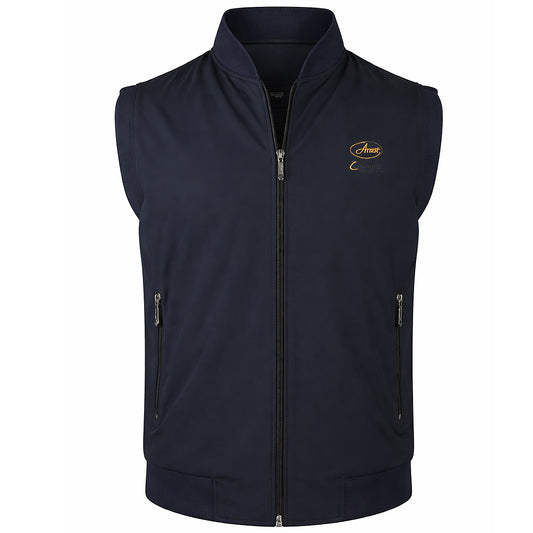 Sleeveless Vest Men's Casual Full-Zip Jacket - Lightweight Layering