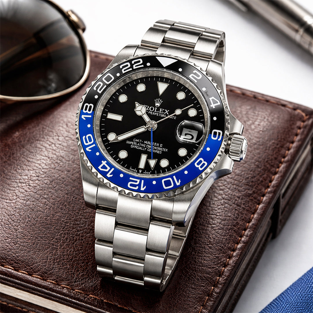 Rolex GMT-Master II 40mm 116710BLNR Steel Travel Watch