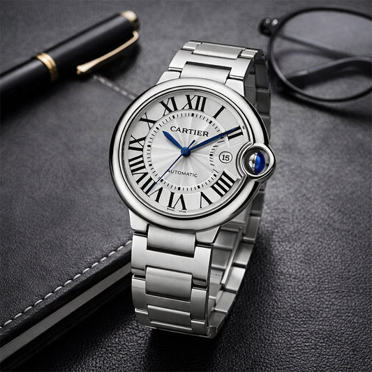 Cartier Ballon Bleu Automatic Luxury Stainless Steel Watch