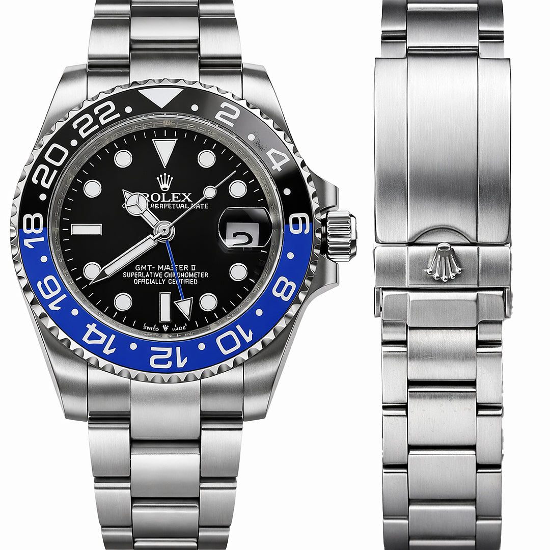 Rolex GMT-Master II 40mm 116710BLNR Steel Travel Watch