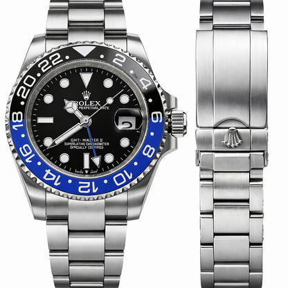 Rolex GMT-Master II 40mm 116710BLNR Steel Travel Watch