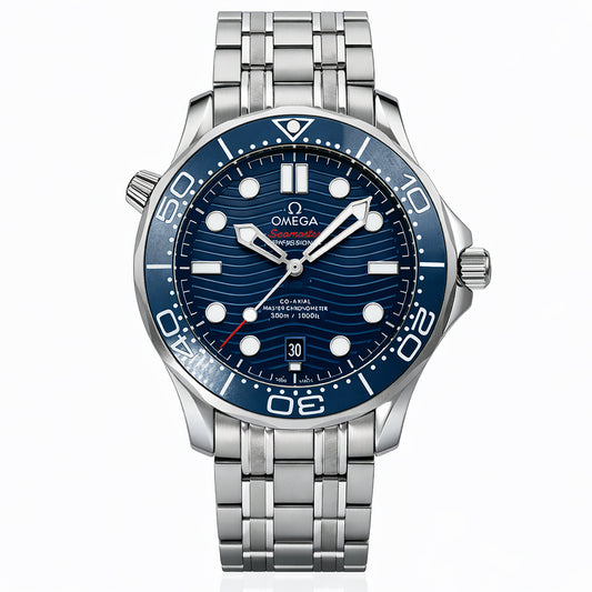 Omega Seamaster Diver 300M Luxury Stainless Steel Watch