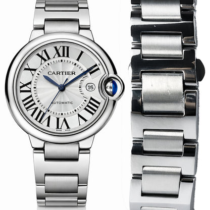 Cartier Ballon Bleu Automatic Luxury Stainless Steel Watch