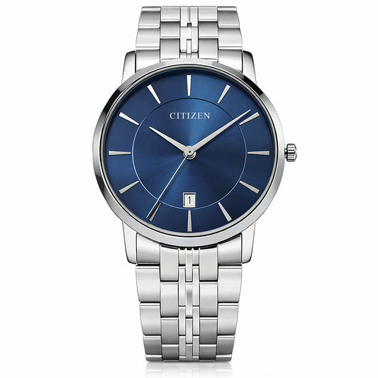 Citizen DZ0040-51L Men’s Quartz Stainless Steel Blue Dial Watch