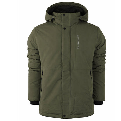 Men's Winter Jacket - Insulated Waterproof Parka for Extreme Cold