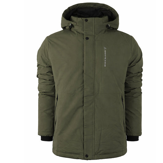 Men's Winter Jacket - Insulated Waterproof Parka for Extreme Cold
