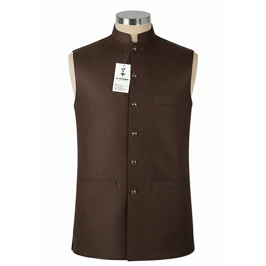 Chocolate Brown Waistcoats – Men’s Tailored Vest