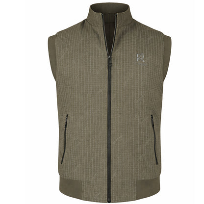 Green Zip-Up Woolpower Vest – Men’s Everyday Layer
